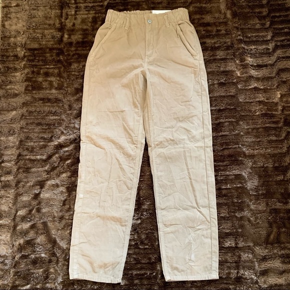 AE Corduroy Baggy Mom Pant Size  2 Short, 26 Waist, in Brown - Picture 3 of 11